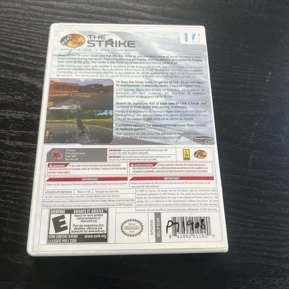 Bass Pro Shops: The Strike (Nintendo Wii, 2009) - Picture 3 of 4